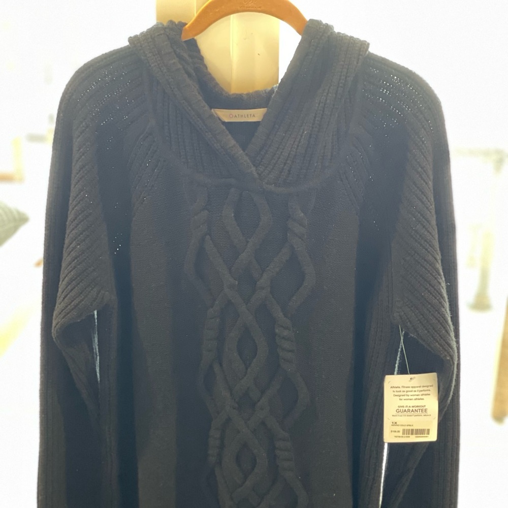 Athlete Merino Wool Blake hooded sweater size 1x